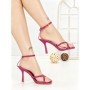 Sandale Dama cu Toc Subtire UC-125 FUCHSIA | STEPHAN