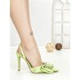 Pantofi Stiletto QQ-126 GREEN | STEPHAN