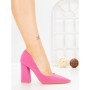 Pantofi cu Toc Gros G60-10 FUCSIA | FESTISIMO