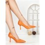 Pantofi Stiletto G60-6 ORANGE | FESTISIMO