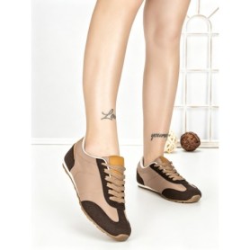Pantofi Sport Dama L-557 BROWN KHAKI | CINK ME