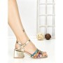 Sandale Dama cu Toc Gros AA-22 COLOURS | EMAS