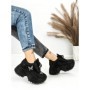 Pantofi Sport Dama cu Platforma 3603-3 BLACK | MEI