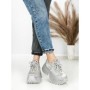 Pantofi Sport Dama cu Platforma 3603-3 GREY | MEI