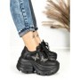 Pantofi Sport Dama cu Platforma 3617 BLACK | MEI