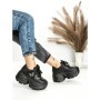 Pantofi Sport Dama cu Platforma 3617 BLACK | MEI