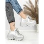 Pantofi Sport Dama cu Platforma 3617 SILVER | MEI