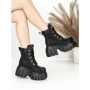 Ghete Dama cu Platforma 0017-39S BLACK | MEI