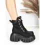 Ghete Dama cu Platforma 0017-39S BLACK | MEI