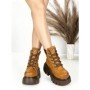 Ghete Dama cu Platforma 0017-39S YELLOW | MEI