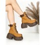 Ghete Dama cu Platforma 0017-39S YELLOW | MEI