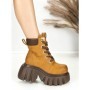 Ghete Dama cu Platforma 0017-39S YELLOW | MEI