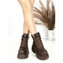 Ghete Dama cu Platforma 0017-39S BROWN | MEI