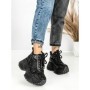 Ghete Dama cu Platforma 8580-2 BLACK | MEI