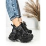 Ghete Dama cu Platforma 8580-2 BLACK | MEI