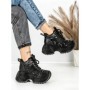Ghete Dama cu Platforma 8580-2 BLACK | MEI
