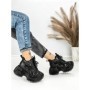 Ghete Dama cu Platforma 8580-2 BLACK | MEI
