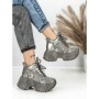 Ghete Dama cu Platforma 8580-2 GREY | MEI