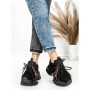 Pantofi Sport Dama cu Platforma 6581-1 BLACK | MEI