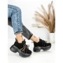 Pantofi Sport Dama cu Platforma 6581-1 BLACK | MEI