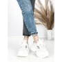 Pantofi Sport Dama cu Platforma 3605-7 WHITE | MEI