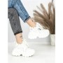 Pantofi Sport Dama cu Platforma 3605-7 WHITE | MEI