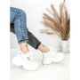 Pantofi Sport Dama cu Platforma 3605-7 WHITE | MEI