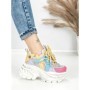 Pantofi Sport Dama cu Platforma 3605-7 COLORFUL | MEI