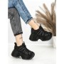 Pantofi Sport Dama cu Platforma 3603-2 BLACK | MEI