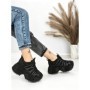 Pantofi Sport Dama cu Platforma 3603-2 BLACK | MEI