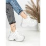 Pantofi Sport Dama cu Platforma 3603-2 WHITE | MEI
