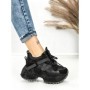 Pantofi Sport Dama cu Platforma 6580-7 BLACK | MEI