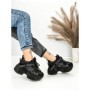 Pantofi Sport Dama cu Platforma 6580-7 BLACK | MEI