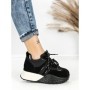 Pantofi Sport Dama cu Platforma 3A1-1 BLACK | MEI