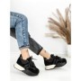 Pantofi Sport Dama cu Platforma 3A1-1 BLACK | MEI
