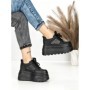 Pantofi Sport Dama cu Platforma 6208-52 BLACK | MEI