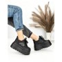 Pantofi Sport Dama cu Platforma 6208-52 BLACK | MEI