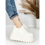 Pantofi Sport Dama cu Platforma 6208-52 WHITE | MEI