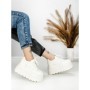 Pantofi Sport Dama cu Platforma 6208-52 WHITE | MEI