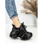 Pantofi Sport Dama cu Platforma 3602 BLACK | MEI