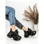 Pantofi Sport Dama cu Platforma 3602 BLACK | MEI
