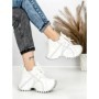 Pantofi Sport Dama cu Platforma 3602 WHITE | MEI