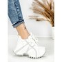 Pantofi Sport Dama cu Platforma 3602 WHITE | MEI