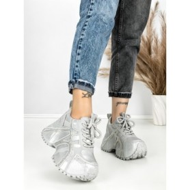 Pantofi Sport Dama cu Platforma 3602 GREY | MEI