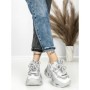 Pantofi Sport Dama cu Platforma 3606-1 GREY | MEI