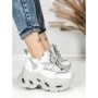 Pantofi Sport Dama cu Platforma 3606-1 GREY | MEI