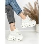 Pantofi Sport Dama cu Platforma 3606-1 WHITE | MEI