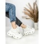 Pantofi Sport Dama cu Platforma 3606-1 WHITE | MEI