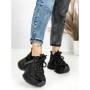 Pantofi Sport Dama cu Platforma 6580-8 BLACK | MEI