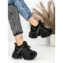 Pantofi Sport Dama cu Platforma 6580-8 BLACK | MEI